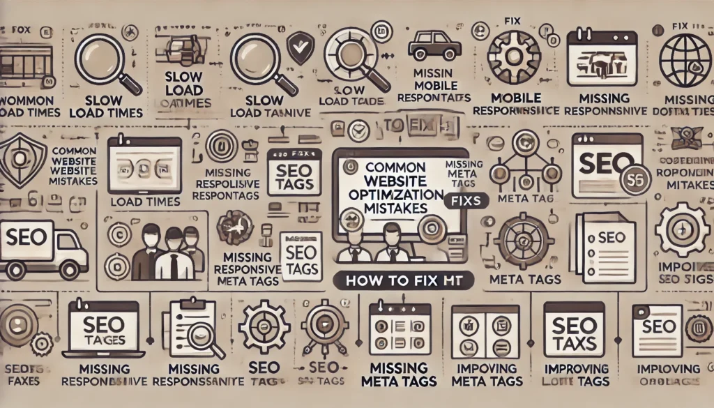 Common Website Optimization Mistakes & How to Fix Them